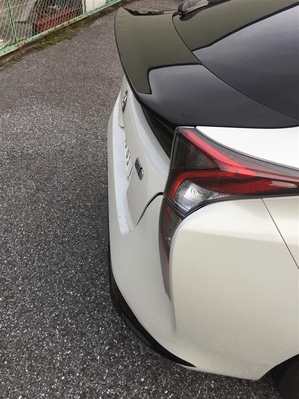 TRD リヤトランクスポイラー のパーツレビュー | プリウス(notch0611