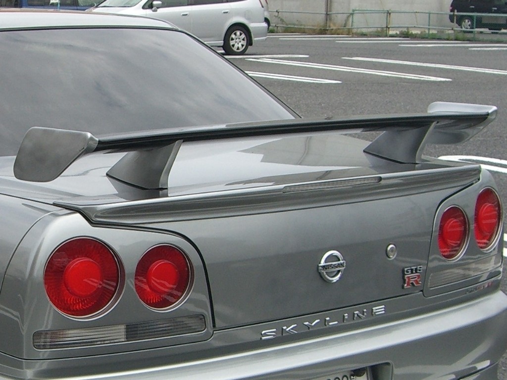 日産(純正) 2ドア純正リアスポイラー のパーツレビュー | スカイライン