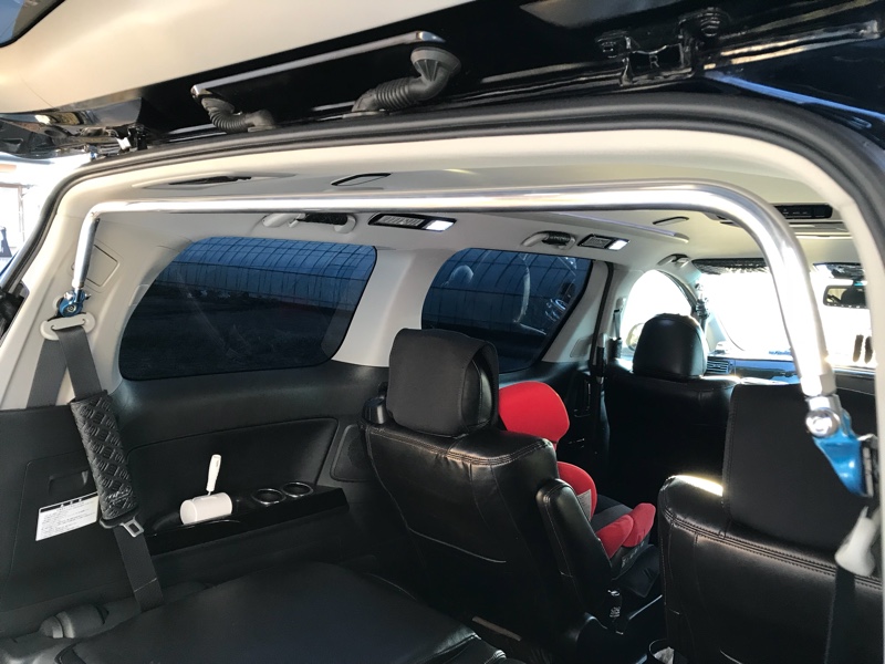 KawaiWorks リアピラーバー 30アルファード ヴェルファイア