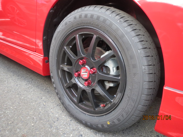 スズキ(純正) HA36S アルトワークス 純正ホイール のパーツレビュー