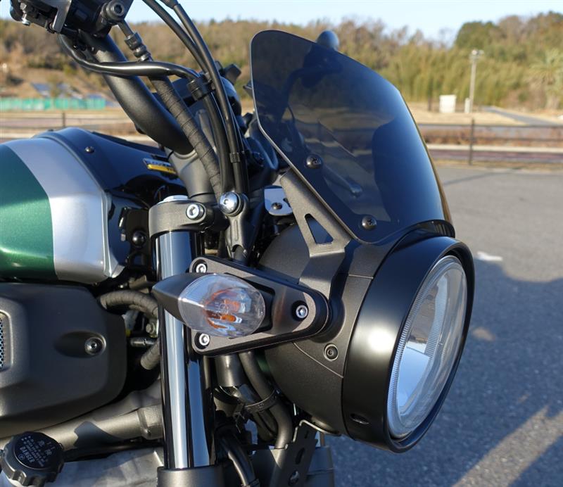 Y's GEAR フライスクリーン（スモーク） のパーツレビュー | XSR700