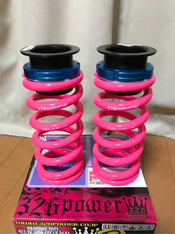 326POWER チャラバネ のパーツレビュー | アルファード(ONちゃん