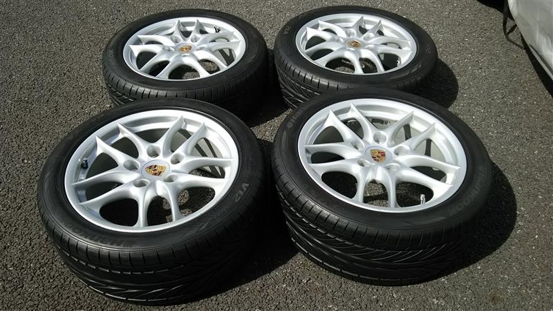 ポルシェ(純正) 986後期純正17インチホイール のパーツレビュー