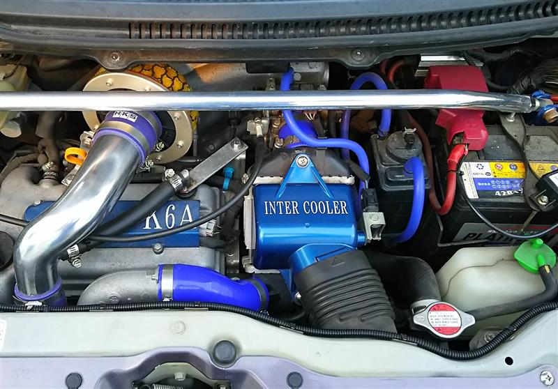 不明 ワゴンR、パレット用インタークーラーシリコンホース のパーツ