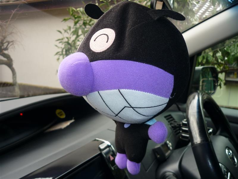 フレーベル館 ばいきんまんのぬいぐるみ のパーツレビュー