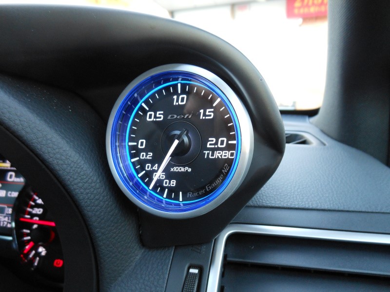Defi Racer Gauge N2 ターボ計 のパーツレビュー | WRX STI(あうぴん