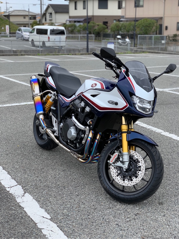 STRIKER STREET CONCEPT チタンフルエキゾースト JMCA 4-2-1 UPタイプ