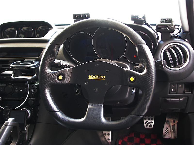 sparco STEERING WHEEL TUNING L999 MUGELLO のパーツレビュー | RX-8