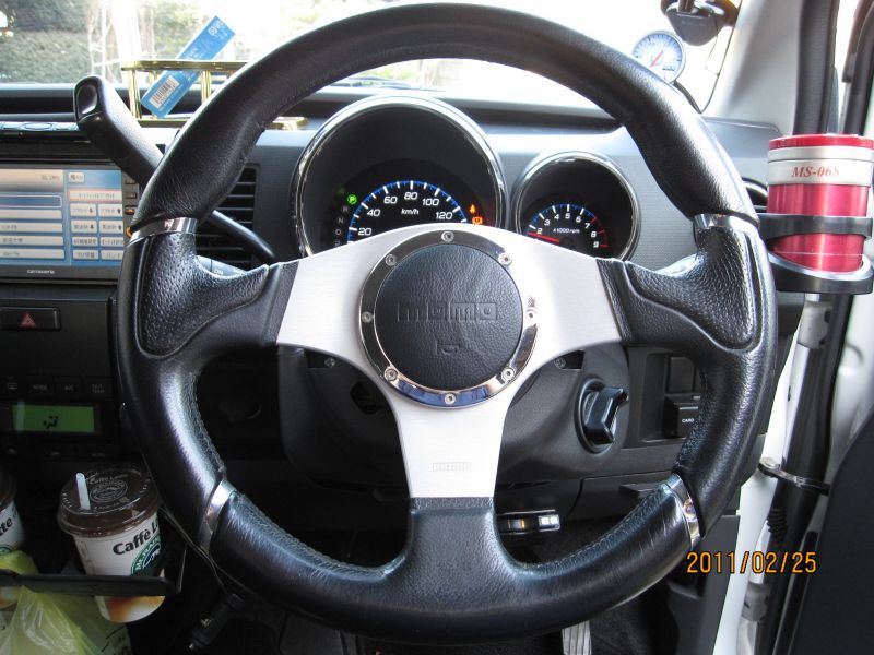 momo Millenium Steering Wheel のパーツレビュー | ワゴンR