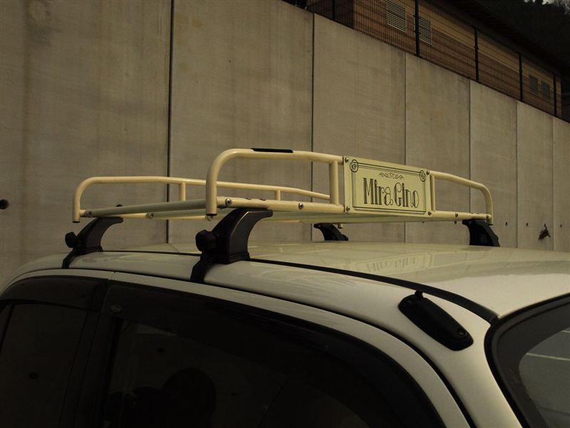 ダイハツ純正 ルーフキャリア のパーツレビュー | ミラジーノ(80sとん