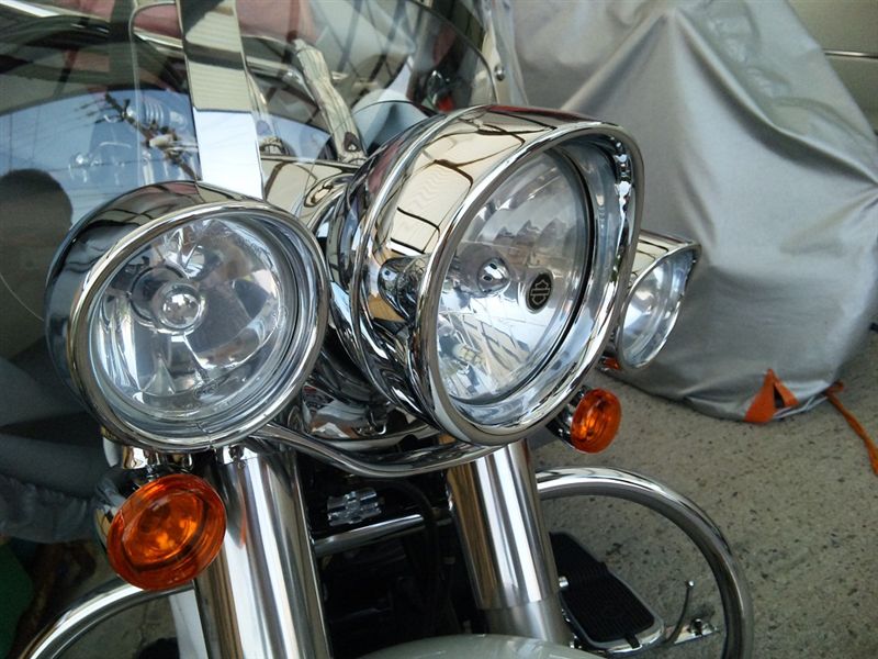 ハーレー純正 バイザースタイル トリムリング のパーツレビュー