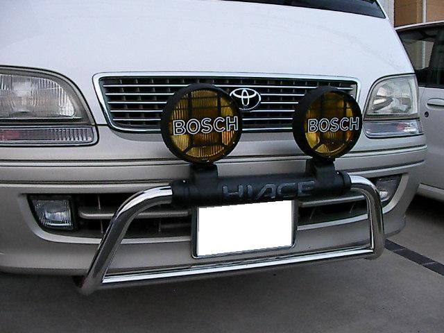 トヨタ(純正) フォグ付グリルガード のパーツレビュー | ハイエース