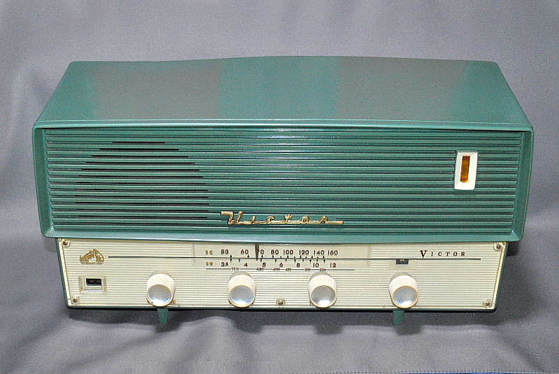 日本ビクター VICTOR 真空管ラジオ 5A-2207｜覆面えるのブログ