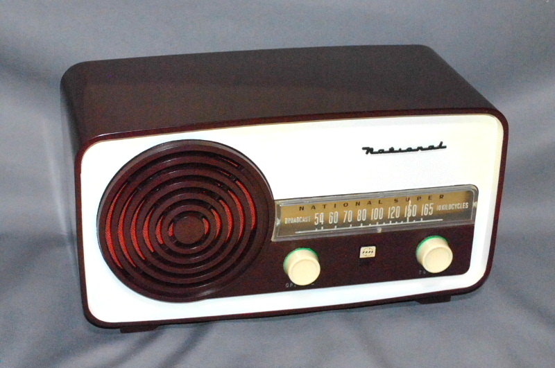覆面えるのフォトギャラリー「松下電器産業 ナショナル 真空管ラジオ