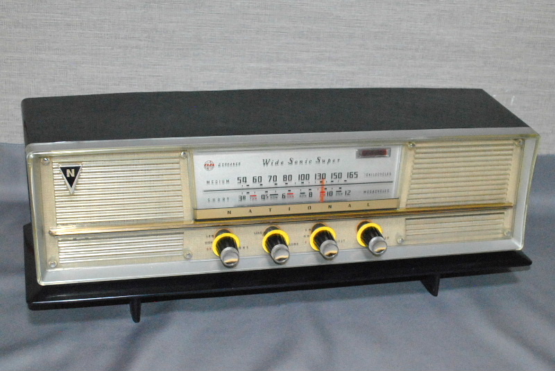 松下電器産業(ナショナル) 真空管ラジオ DX-365 ｜覆面えるのブログ