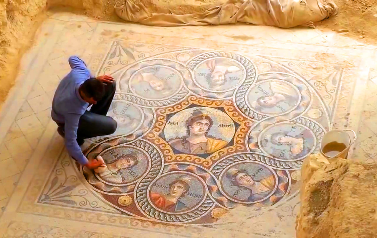 Stunning Mosaics Uncovered in Ancient City of Zeugma | Sci.News