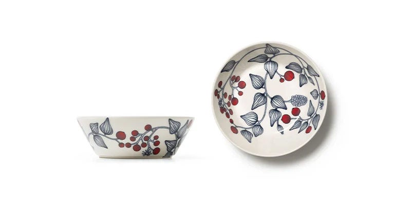 ARABIA アラビア ルノ フロストベリー ジャー蓋付0.25L ARABIA