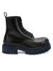 Balenciaga Strike Leather Combat Boots on SALE | Saks OFF 5TH