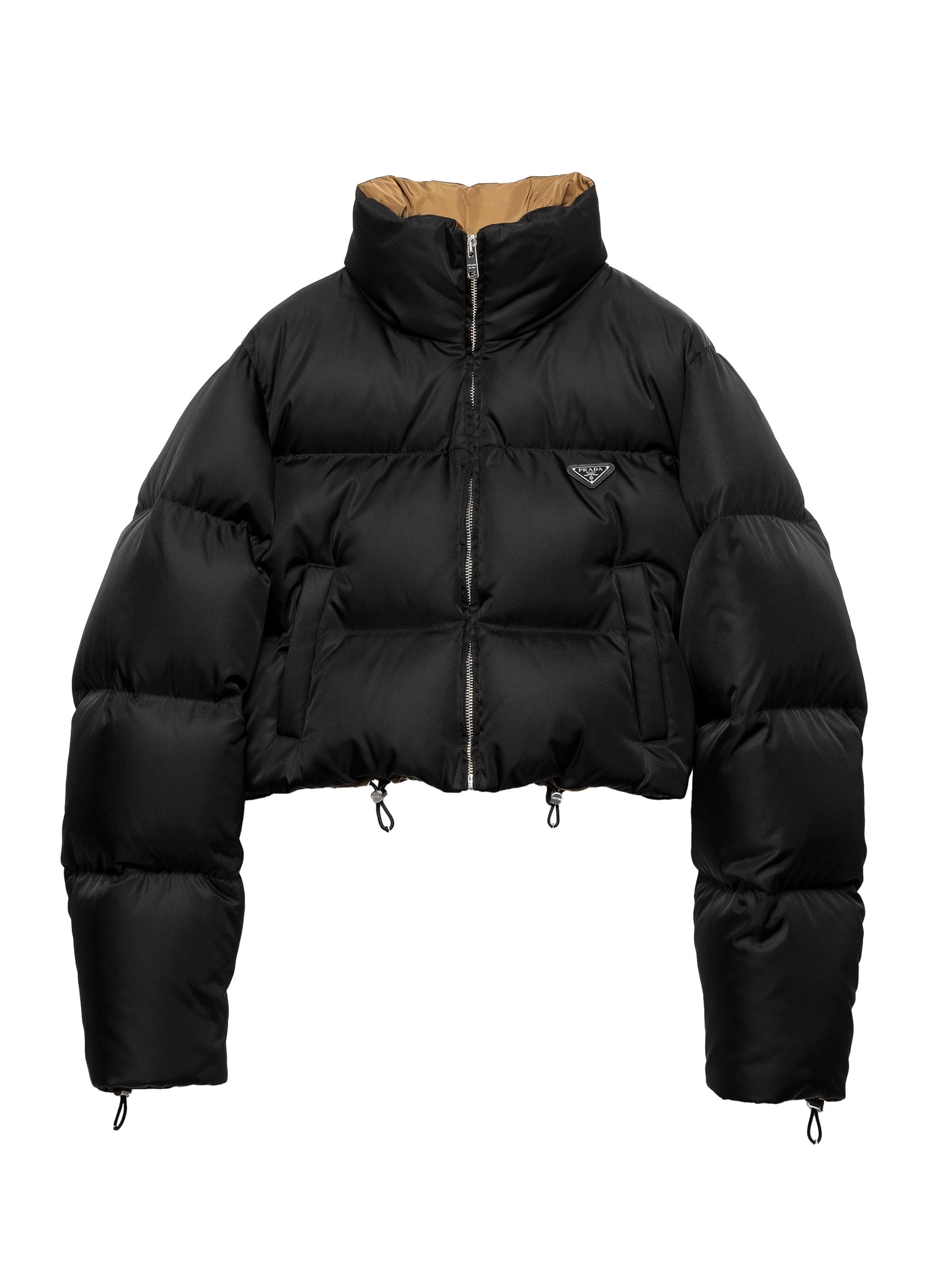 Prada Re-Nylon Cropped Down Jacket | Saks Fifth Avenue