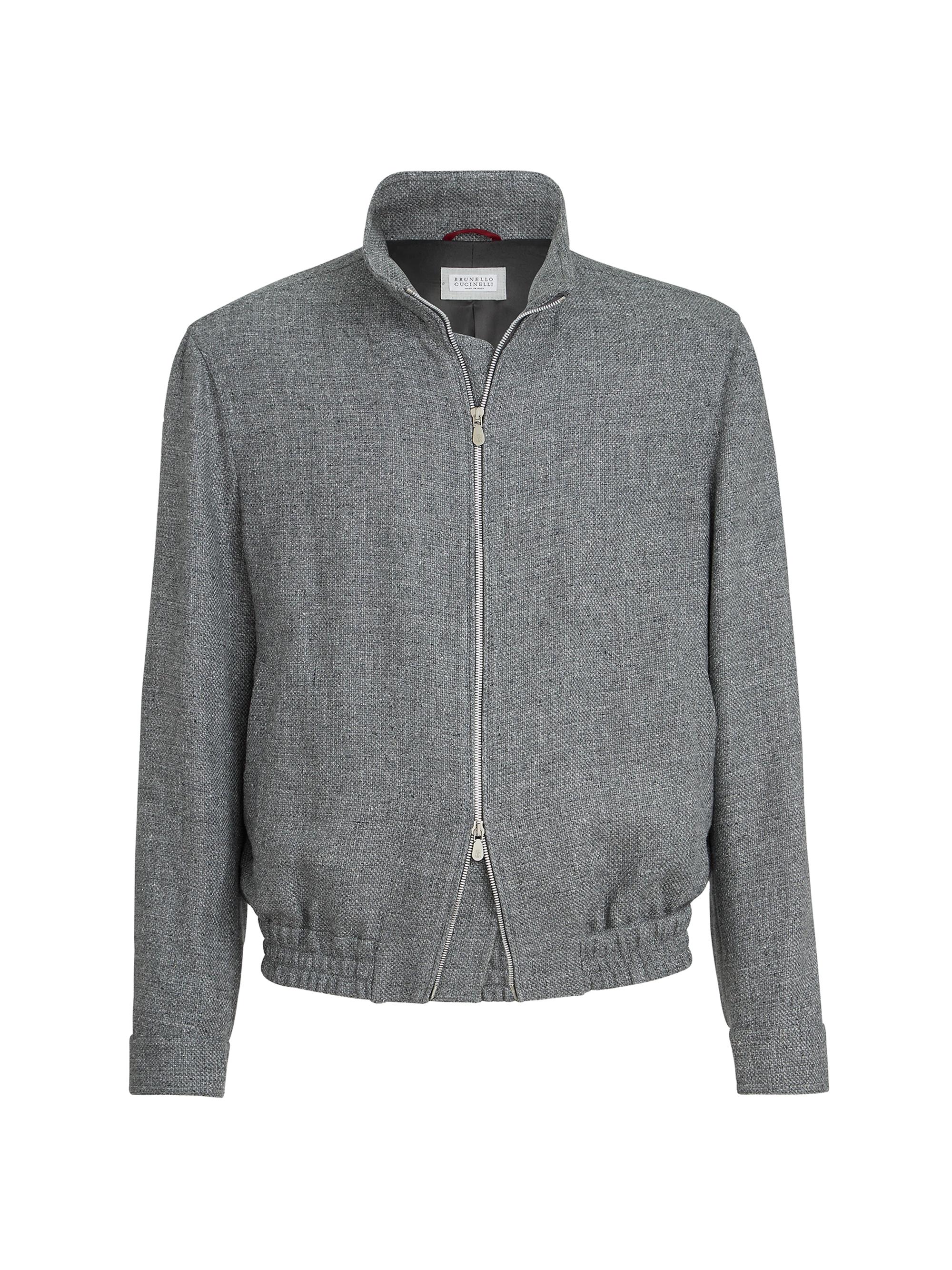 Brunello Cucinelli Bonded Wool Flannel Down Vest | Saks Fifth Avenue