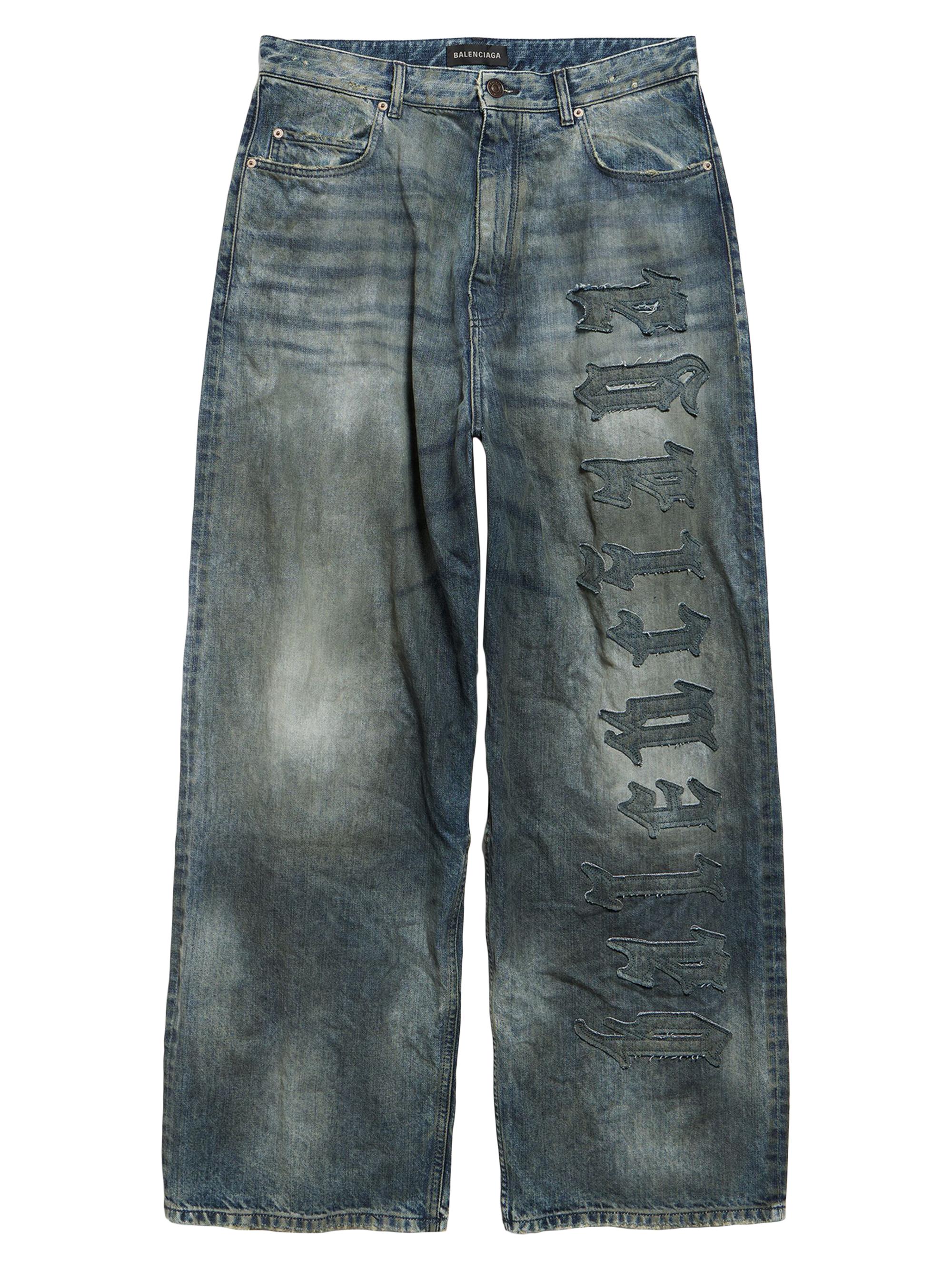 Balenciaga Super Destroyed Baggy Pants | Saks Fifth Avenue