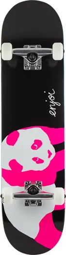 Enjoi Black Pink Panda Complete Skateboard | SkatePro