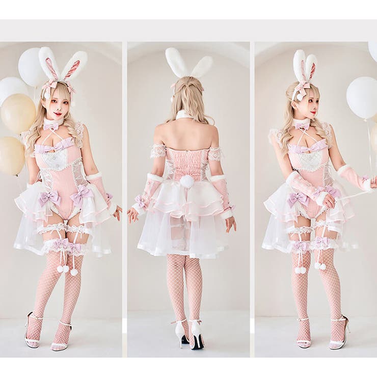 ベルチュールツイードバニー《ハロウィンコスプレ8点セット