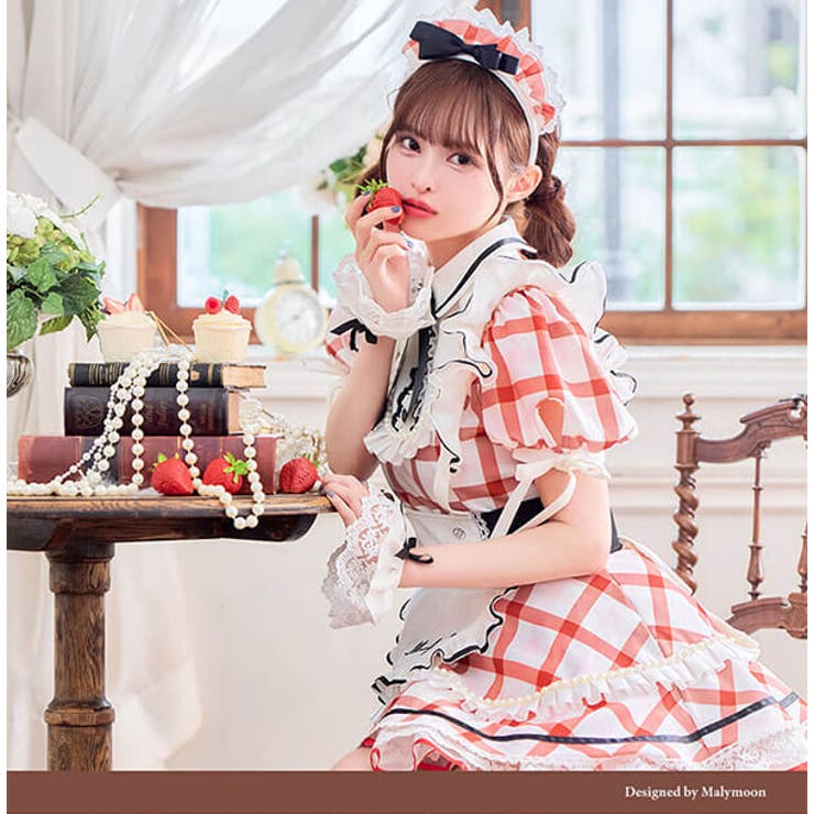 札幌コレクション着用】【藤咲凪着用】シャーベットチェックメイド