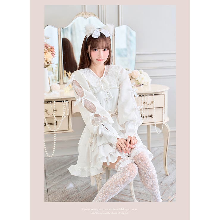 藤咲凪着用】ピュアパールリリーキャット《ハロウィンコスプレ9点