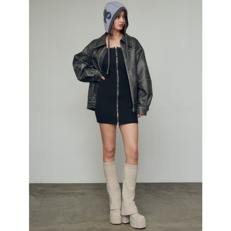 フレアーカバーフィットブーツ[品番：MKSW0060184]｜EMODA（エモダ）の