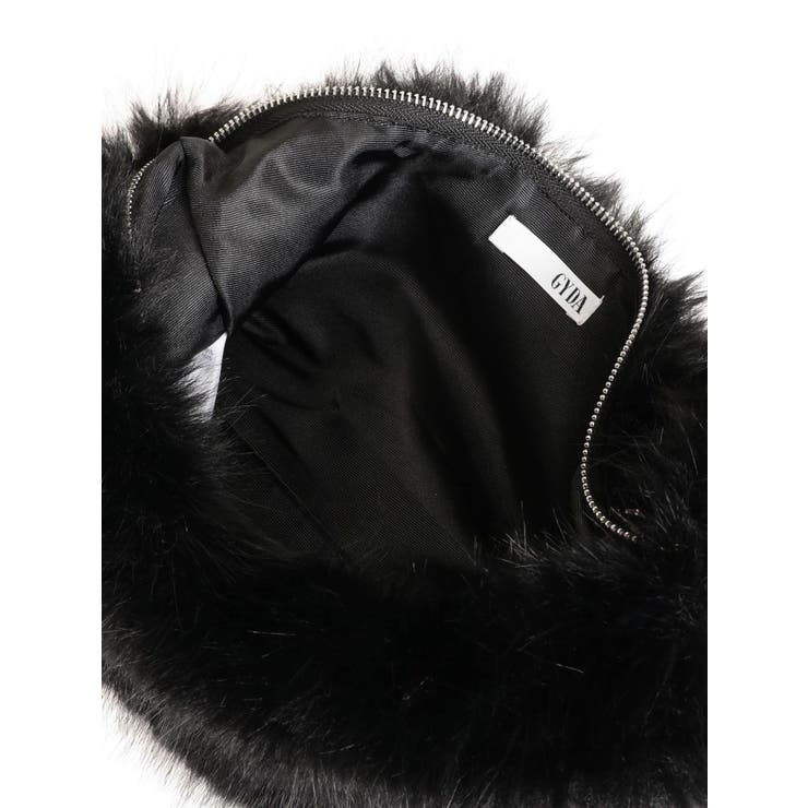 GDラインストーンバックルECO FUR BAG[品番：MKSW0067204]｜GYDA