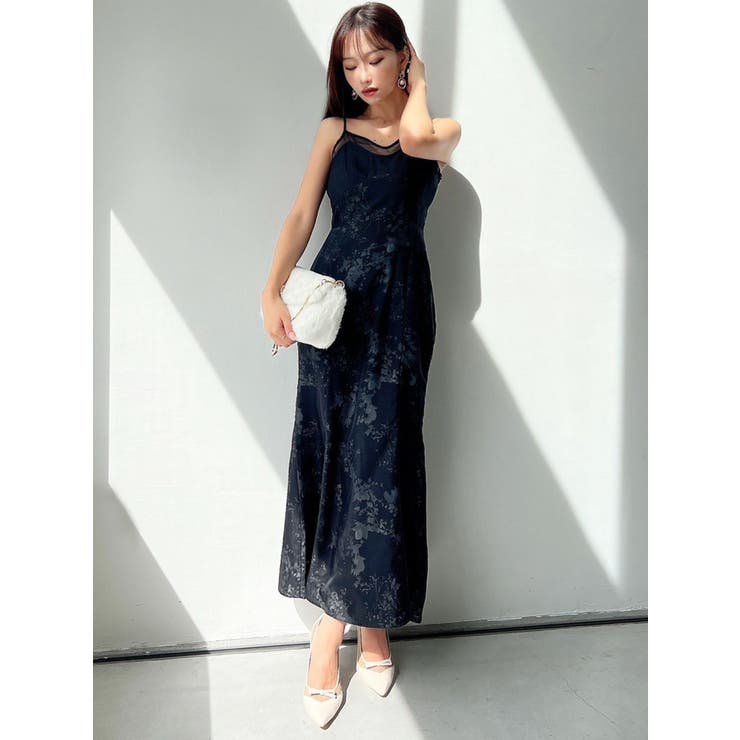 シアーフラワーマーメイドワンピース[品番：MKSW0060808]｜RESEXXY