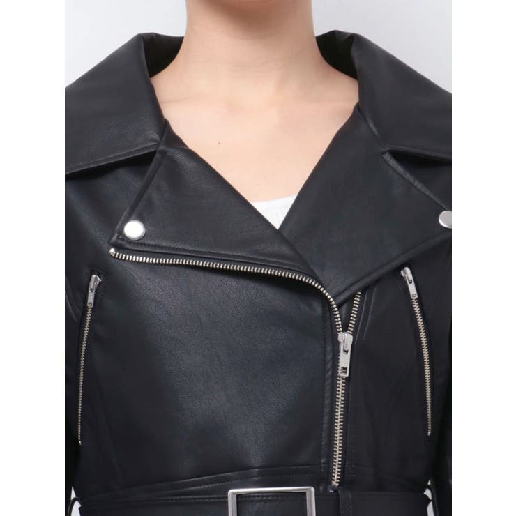 ペプラムライダースジャケット[品番：MKSW0062246]｜RESEXXY