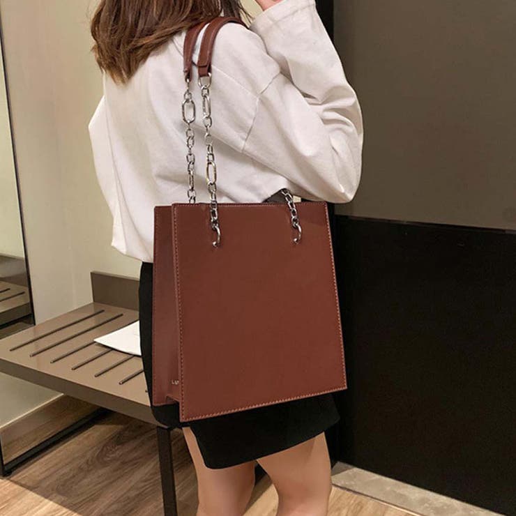 チェーンショルダーバッグ レディース 縦型[品番：II000004916