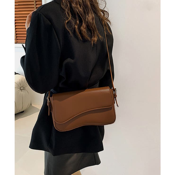 ショルダーバッグ スクエア PUレザー[品番：AGCW0005601]｜SUNSHINE