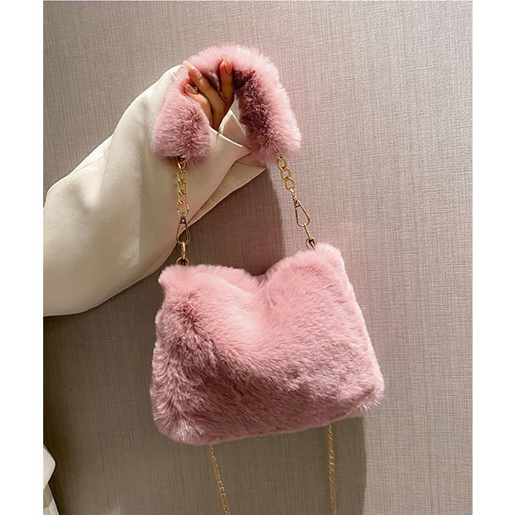 ファーバッグ チェーンショルダーバッグ[品番：II000011397