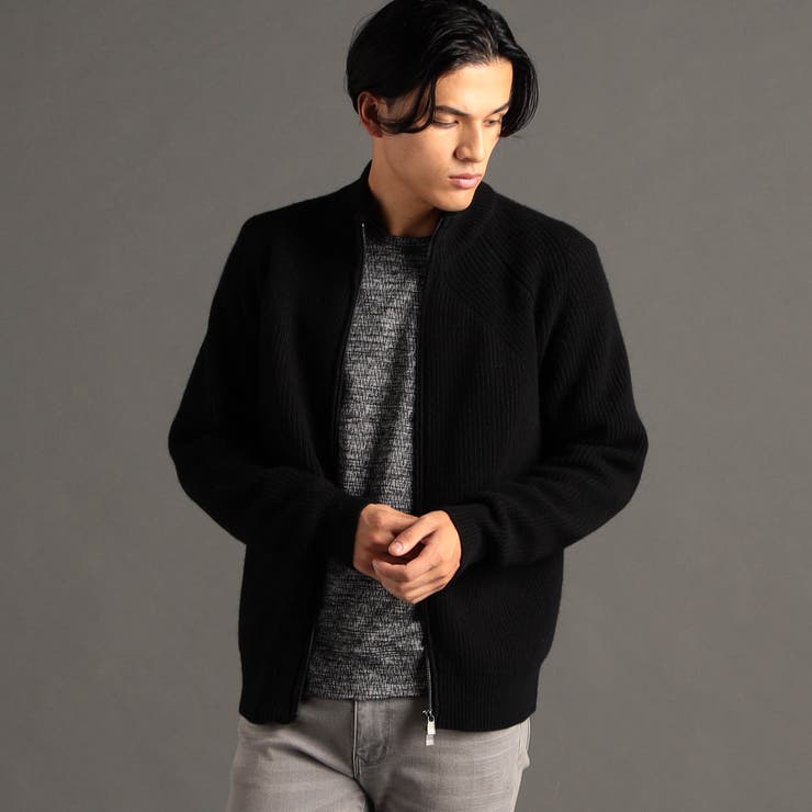 メリノウール ニットブルゾン[品番：NICW0005048]｜NICOLE（ニコル）の