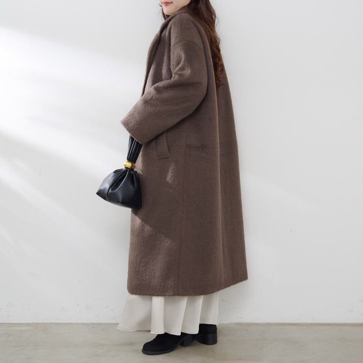 シャギーチェスターコート[品番：OLOW0017027]｜RMAF NICE CLAUP