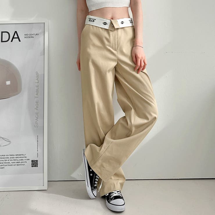 チノパン レディース ワイドパンツ[品番：JOKW0014221]｜REAL STYLE