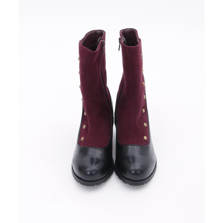 連ボタン配色ブーツ[品番：IGAW0004168]｜axes femme（アクシーズ