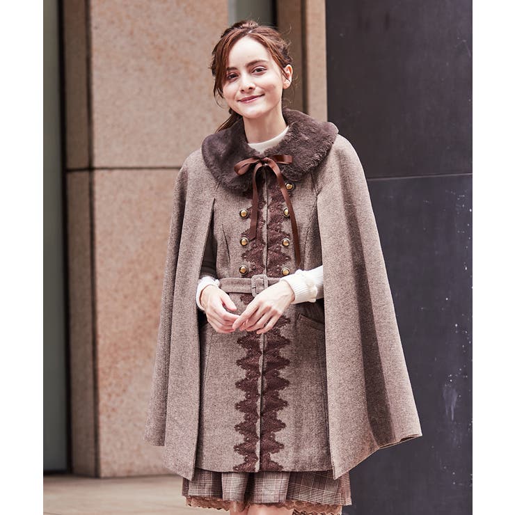 クラシックケープコート[品番：IGAW0000736]｜axes femme（アクシーズ