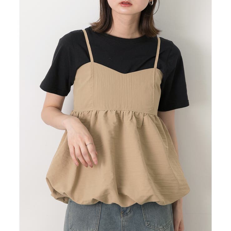 バルーンシルエット キャミソールトップス[品番：ADEW0004487]｜ad