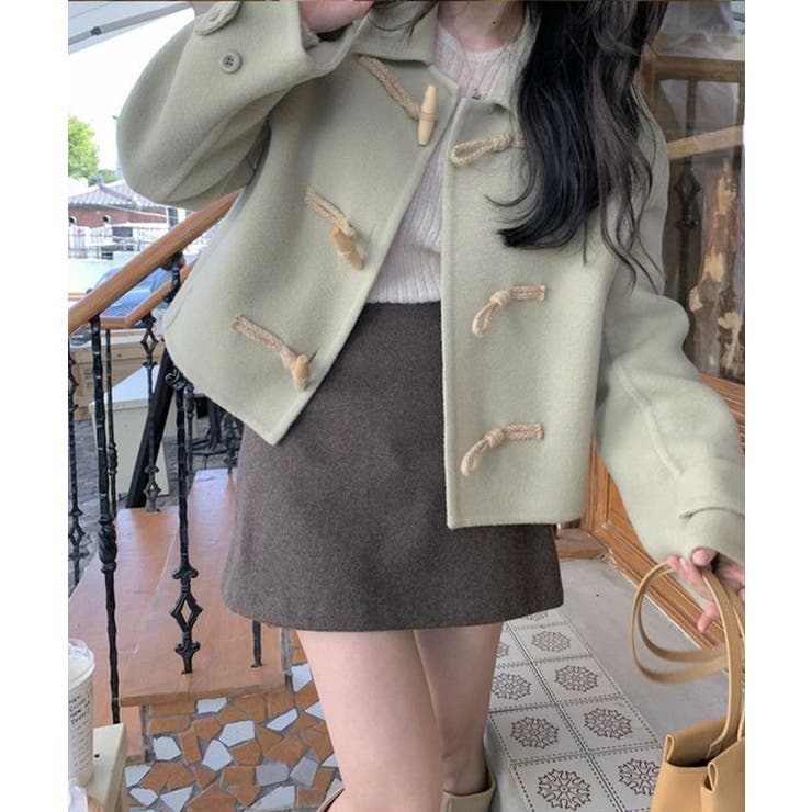 Jasmine】ショートダッフルコート Jasmine Grandifloru…[品番