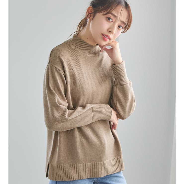 ハイネックニットプルオーバー[品番：ATTW0007320]｜alotta（アロッタ