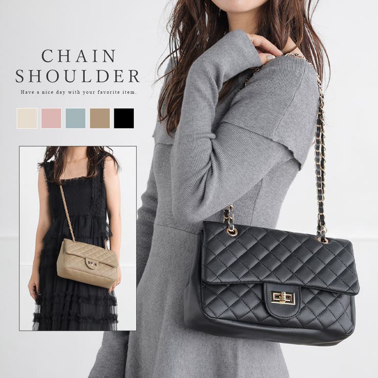 2WAY キルティング チェーン[品番：ALTB0002216]｜ALTROSE（アルト