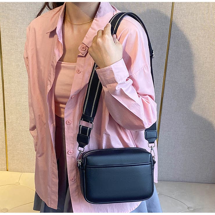 ショルダーバッグ キルティングレザー ミニクロスボディバッグ[品番