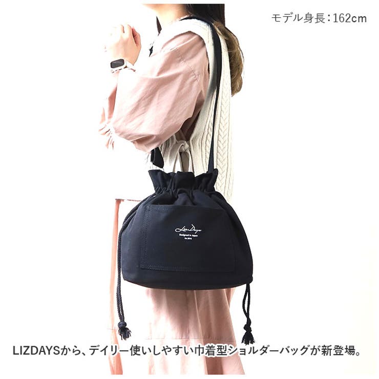 LIZDAYS 巾着型ショルダーバッグ[品番：BCYW0017565]｜BACKYARD FAMILY