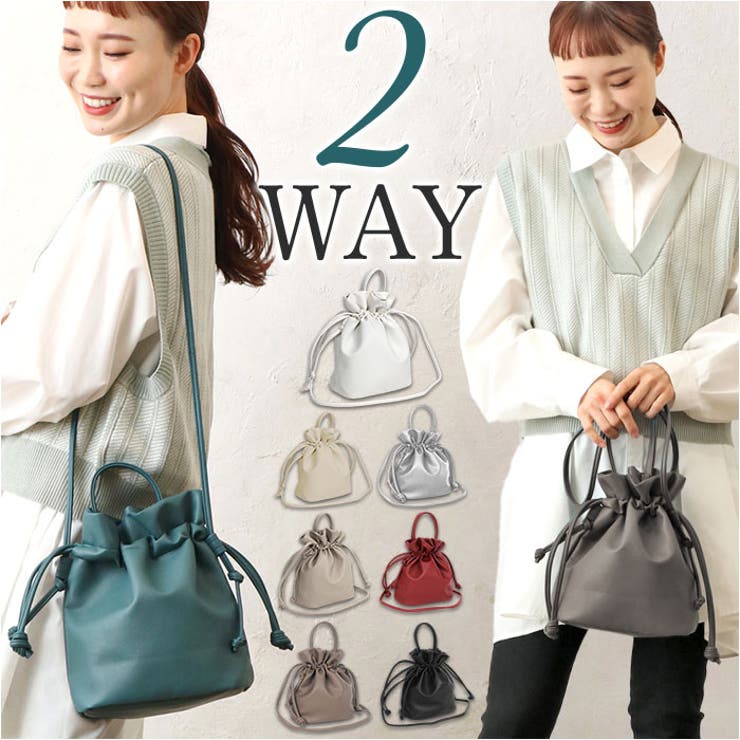 巾着2WAYショルダー[品番：BCYW0031564]｜BACKYARD FAMILY（バック