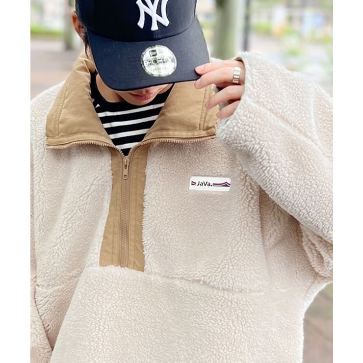 Javaジャバコラボ》古着ライクなデザインが目を惹く。リバーシブル