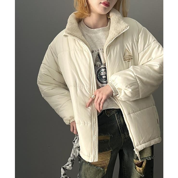 Javaジャバコラボ》ふわり軽い着心地。JAVAマウンテン刺繍ダブルジップ